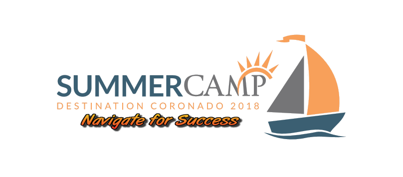 SummerCamp Destination Coronado 2018 Navigate for Success Logo